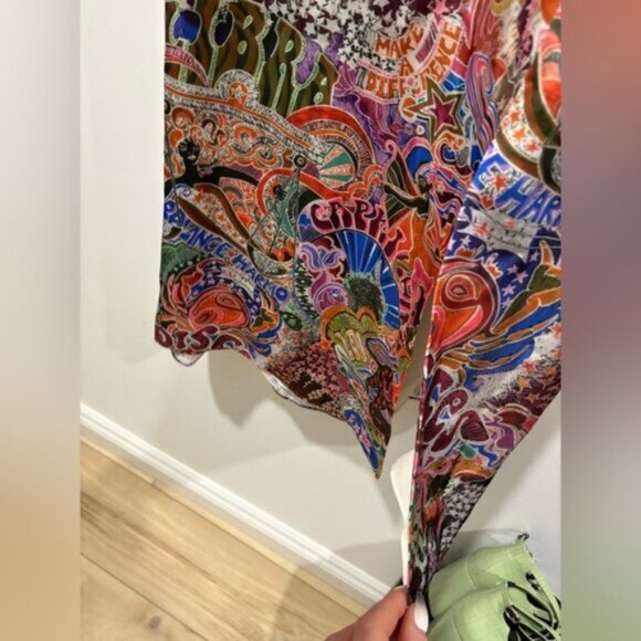 RARE ‼️ Tommy Hilfiger Women's Zendaya Dress Multi Colour- ZODIAC SIGN PRINT - Picture 14 of 16